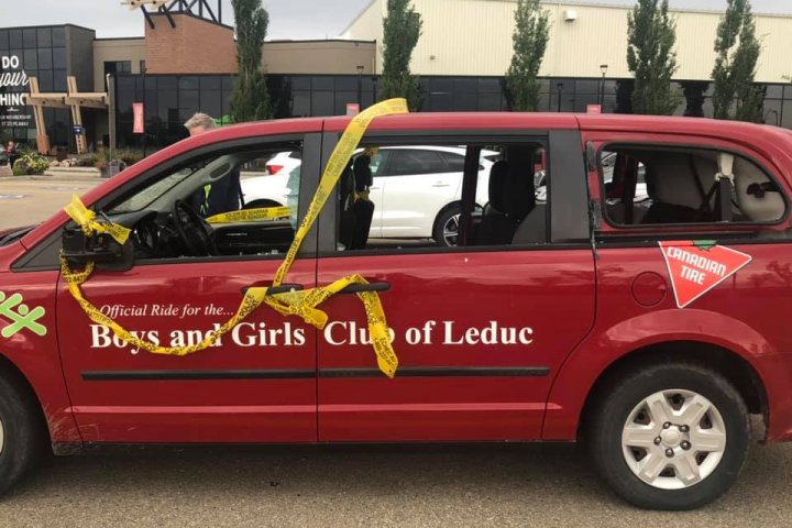 ‘This hurts us’: Boys and Girls Club of Leduc vehicles vandalized twice over 2-month period