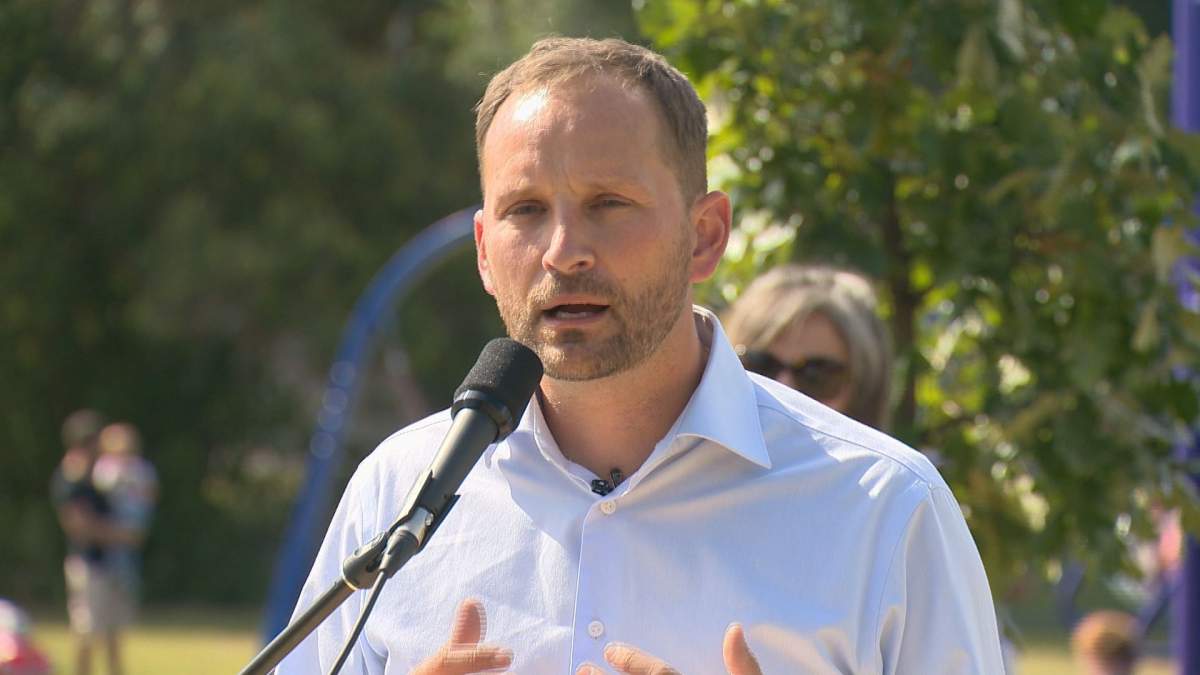 Sask NDP leader Ryan Meili. 