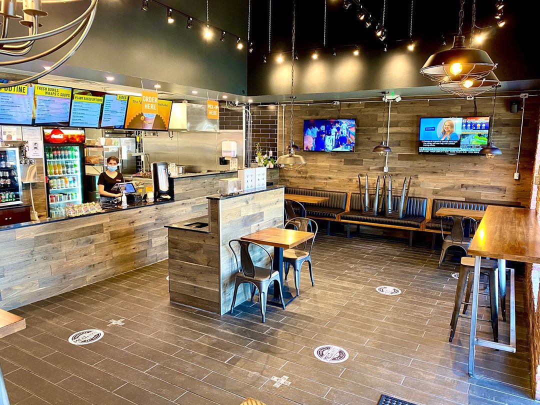 An interior shot of Meltwich Food Co. in Waterloo.