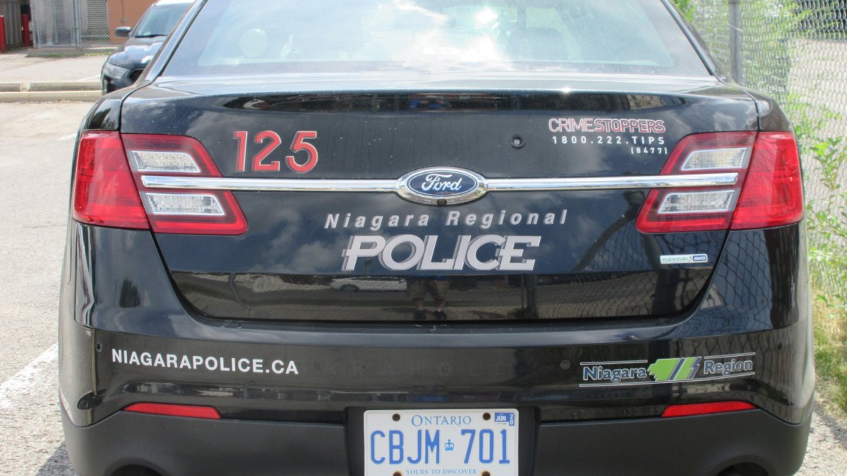 Niagara regional police say they've identified a Hamilton man and woman in connection with an armed robbery in Grimsby, Ont., on Aug. 1, 2022.