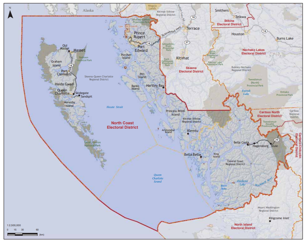 North Coast Map