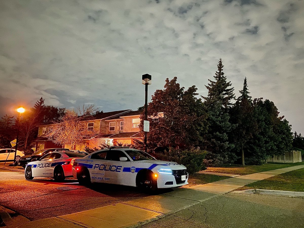 By 7:30 p.m., Peel police announced they had tracked down and arrested four suspects with the help of Waterloo police and the OPP.