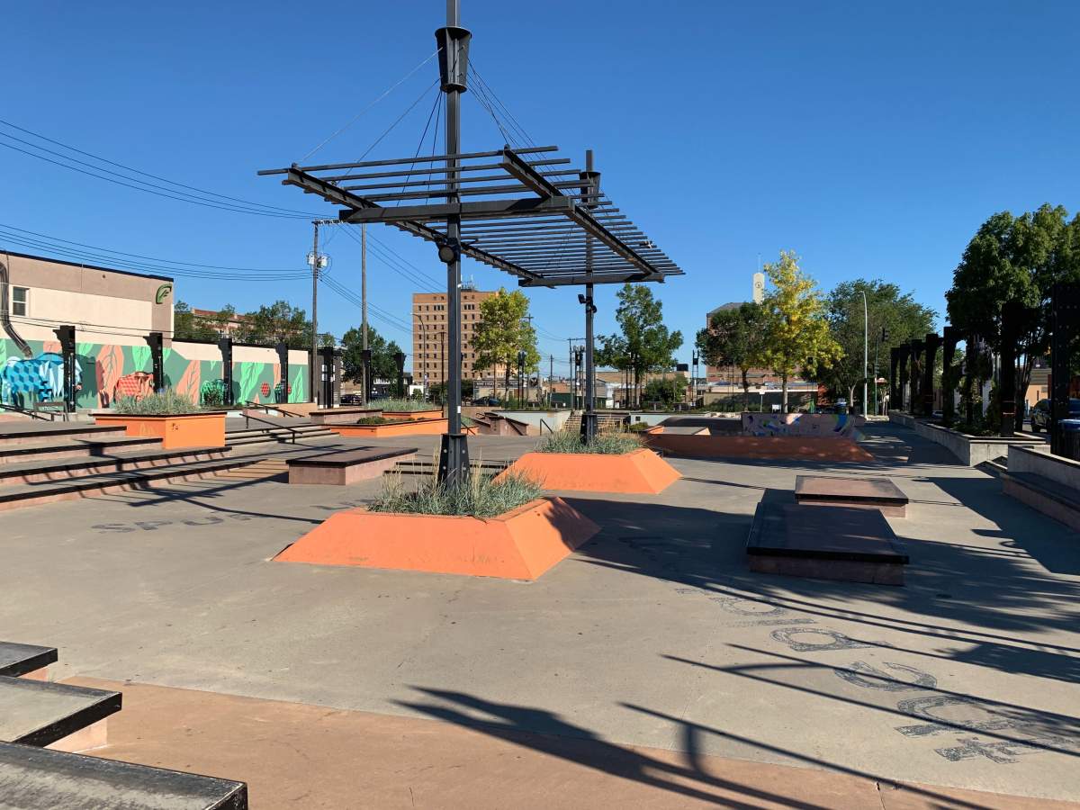 Kristopher Campbell Memorial Skate Plaza.