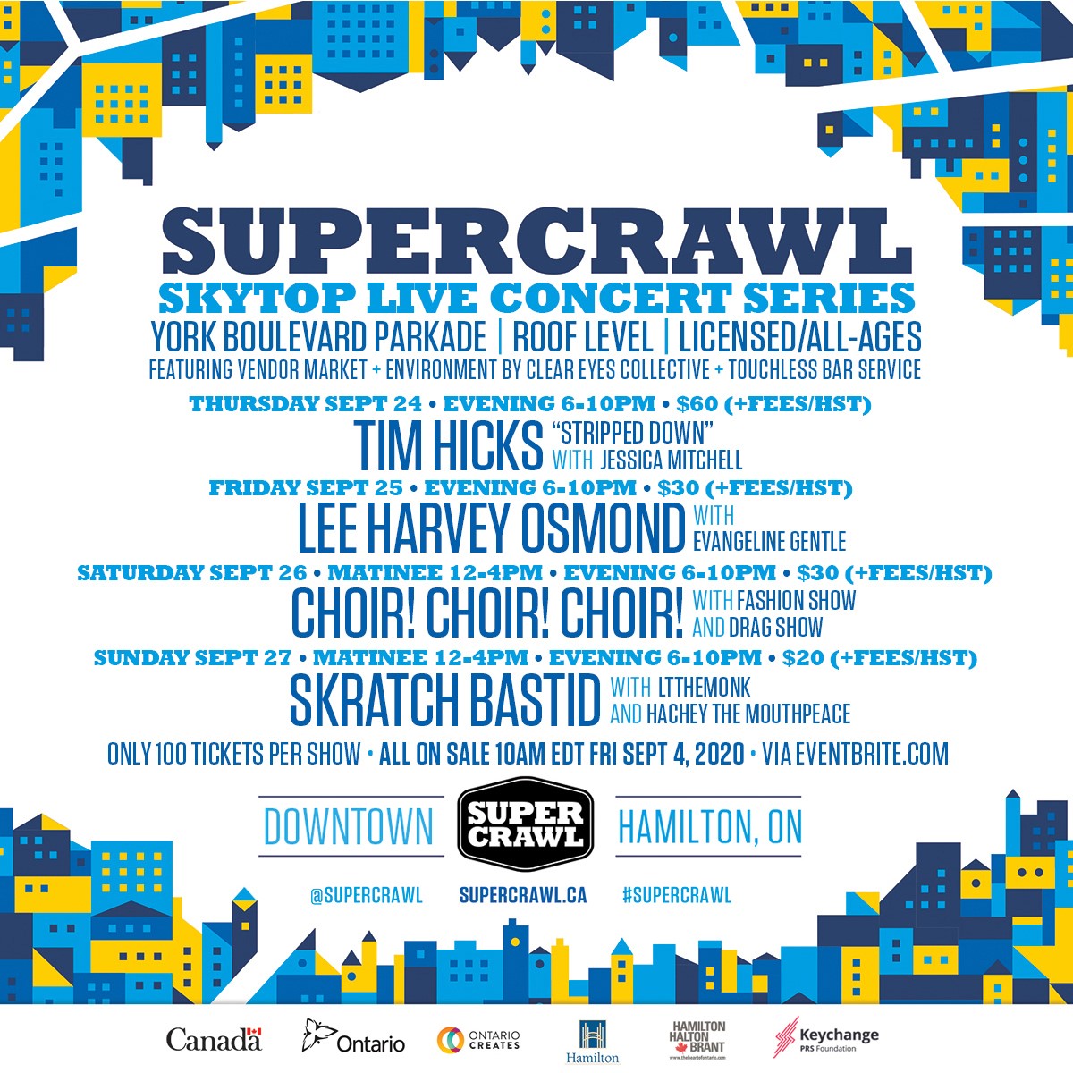 Supercrawl – Skytop Live Concert Series - image