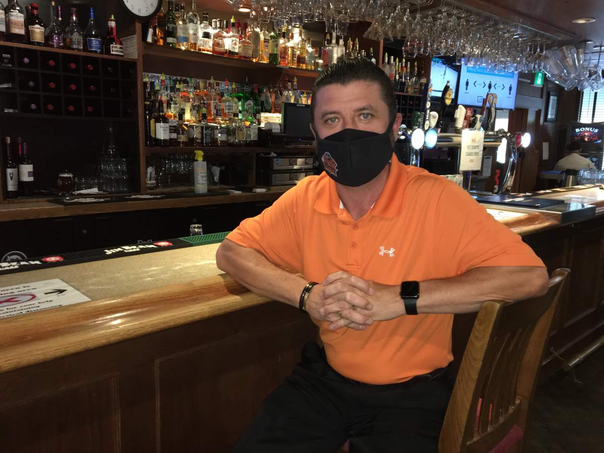 Tony Siwicki, owner of Silver Heights Restaurant and Lounge, said business dropped significantly since Manitoba moved to orange on the province’s pandemic response system.