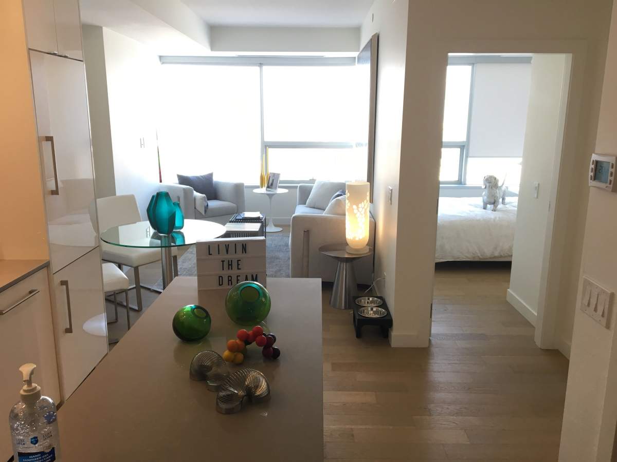 Twelve floors of Sky Residences in ICE District have been converted in Sky Signature Suites rental units. Oct. 20, 2020.