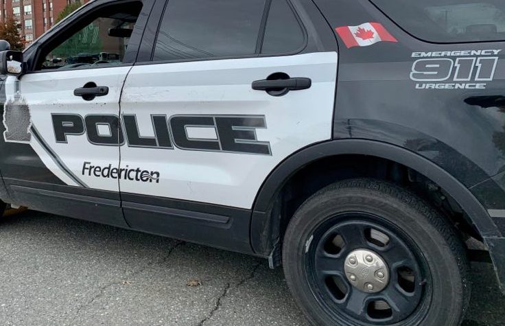 Fredericton Police Force say the collision happened at 2:30 a.m. in the 500-block of Queen Street. .