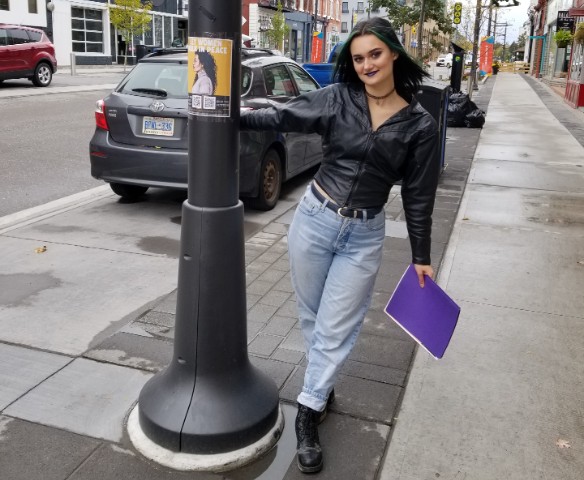 Jasmine Botter, 24, started a petition to address violence against women in downtown Barrie after she and a friend were harassed and assaulted about a month ago.