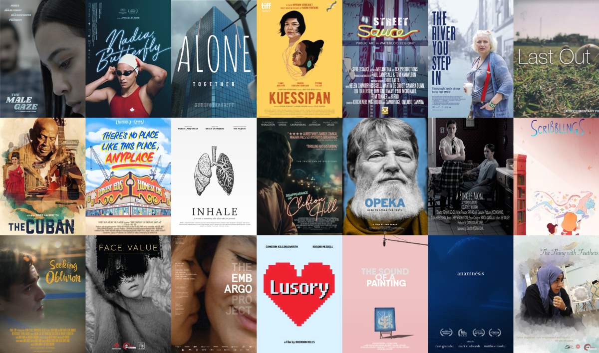 A small selection of the films set to stream online as part of the 2020 Forest City Film Festival.