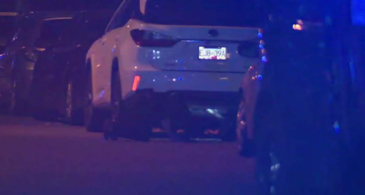 Vancouver police on the scene of a daylight shooting that sent one man to hospital with non-life-threatening injuries, and narrowly missed a woman and child outside a Dunbar neighbourhood eatery Tuesday afternoon.