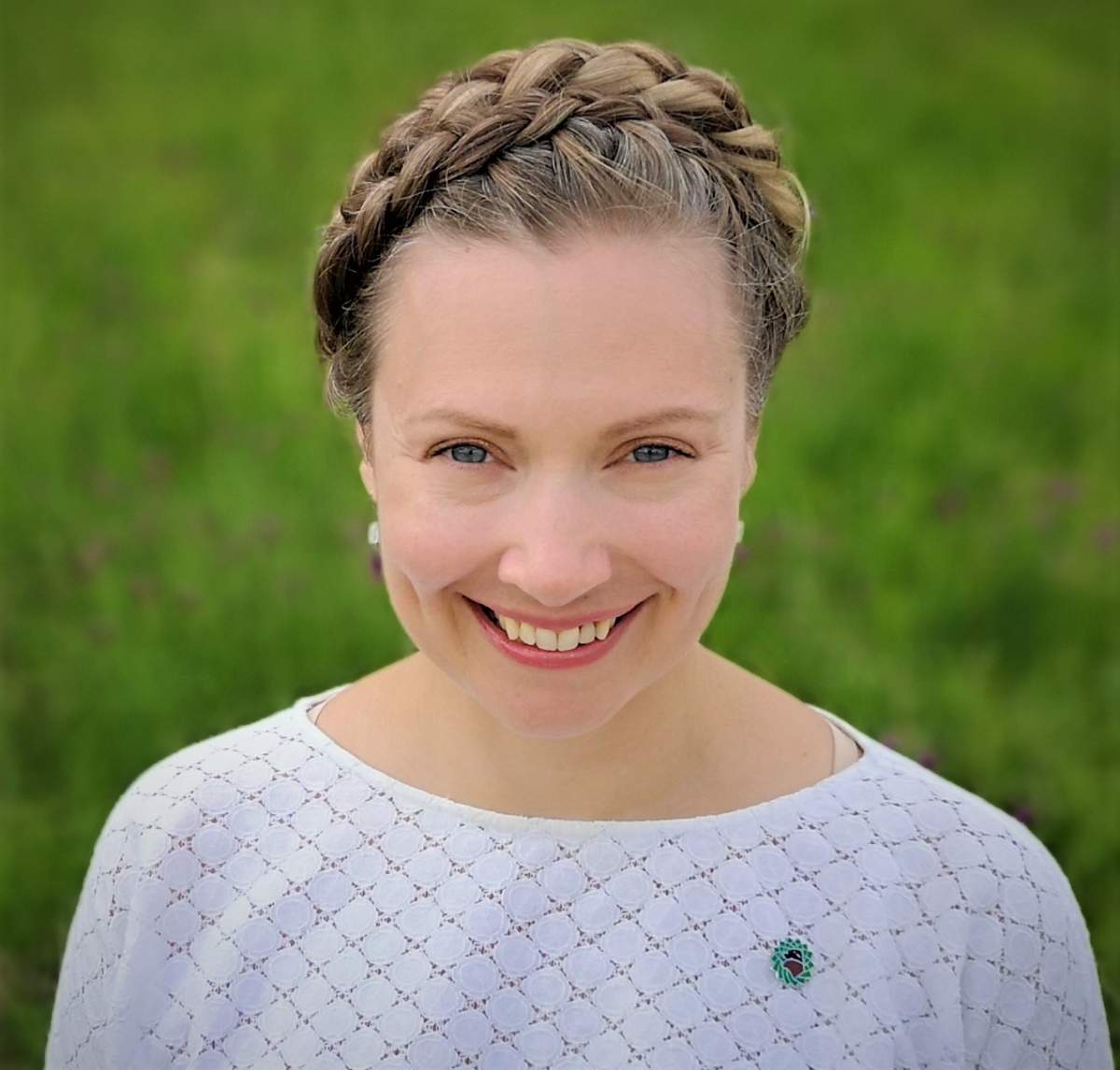 Current Green Party of Manitoba deputy leader, Andrea Shalay.