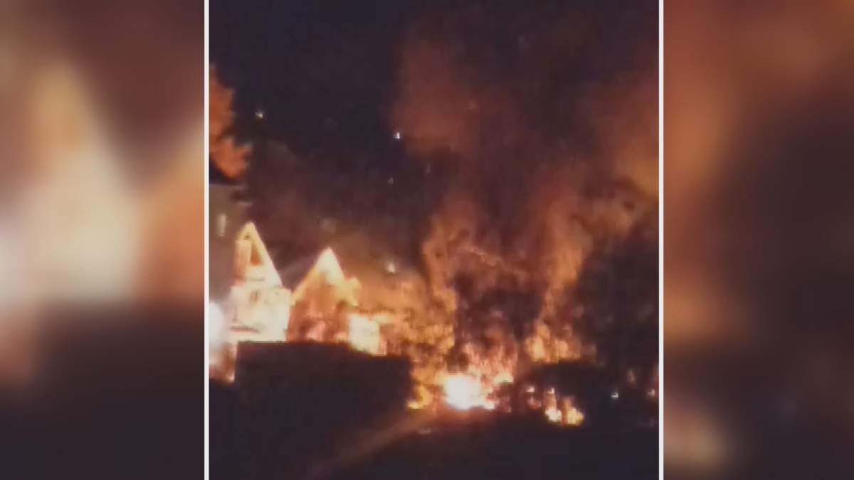 Fire crews were called to the 400 block of 2 Avenue Northeast around 5:50 a.m.