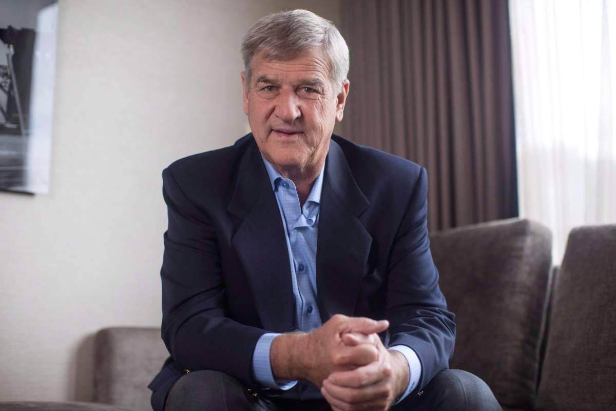 Bobby Orr is pictured in a Toronto hotel room as he promotes his new book "Bobby: My Story in Pictures," on Monday, October 29, 2018. 