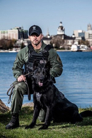 Kingston police's canine unit Zeus died unexpectedly over the weekend.