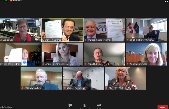 On Monday, representatives from five local organizations met over Zoom to sign what's being described as a "landmark" community health agreement.