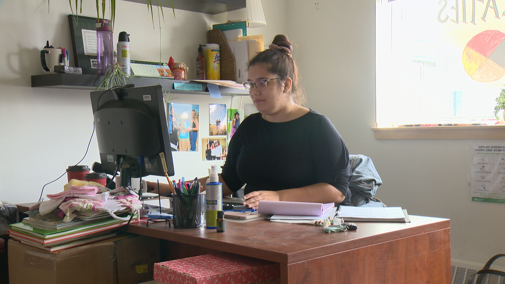 Social worker Sydney Wouters says the pandemic has made is challenging to ensure incarcerated people are informed about the provincial election.
