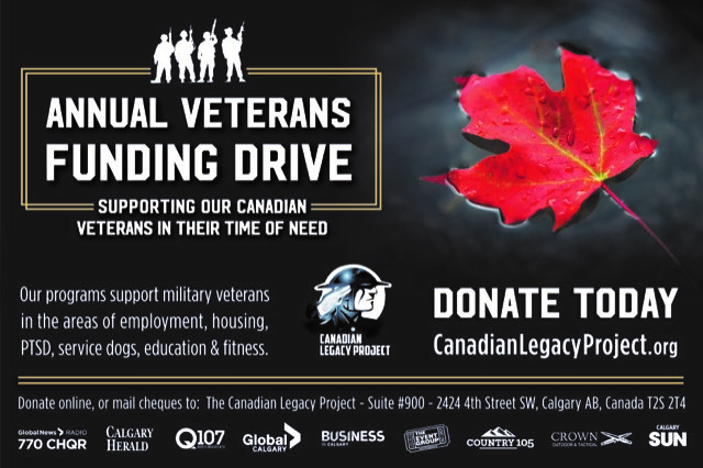 Global Calgary and Global News Radio 770 CHQR support: The Veterans Funding Drive - image