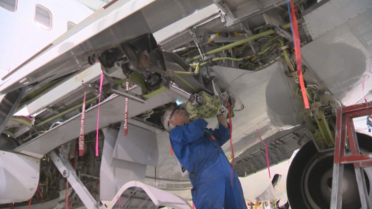 Coronavirus: KF Aerospace in Kelowna forced to downsize due to COVID-19 - image