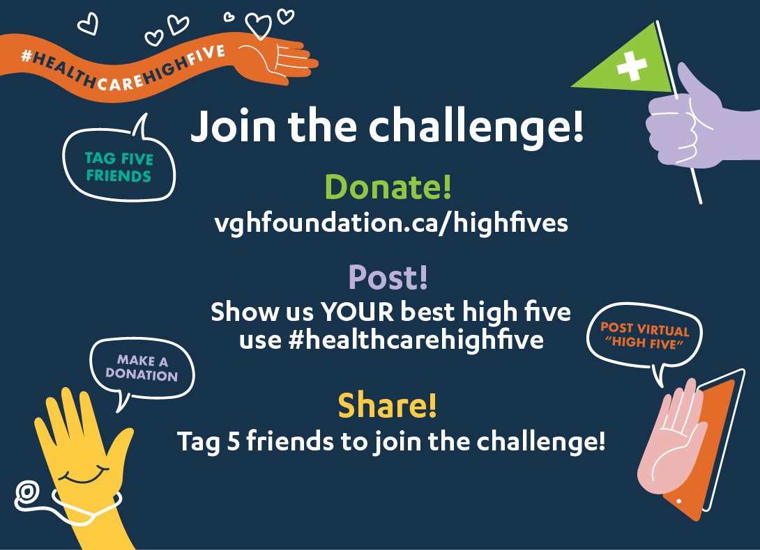 Global BC supports VGH & UBC Hospital Foundation: ‘High Fives for Health Care’ - image