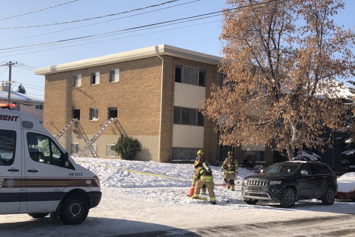 Woman injured in Calgary apartment fire