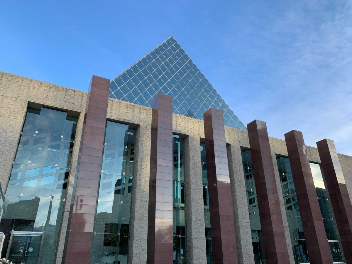 Edmonton City Hall pictured on Tuesday, Oct. 20, 2020.