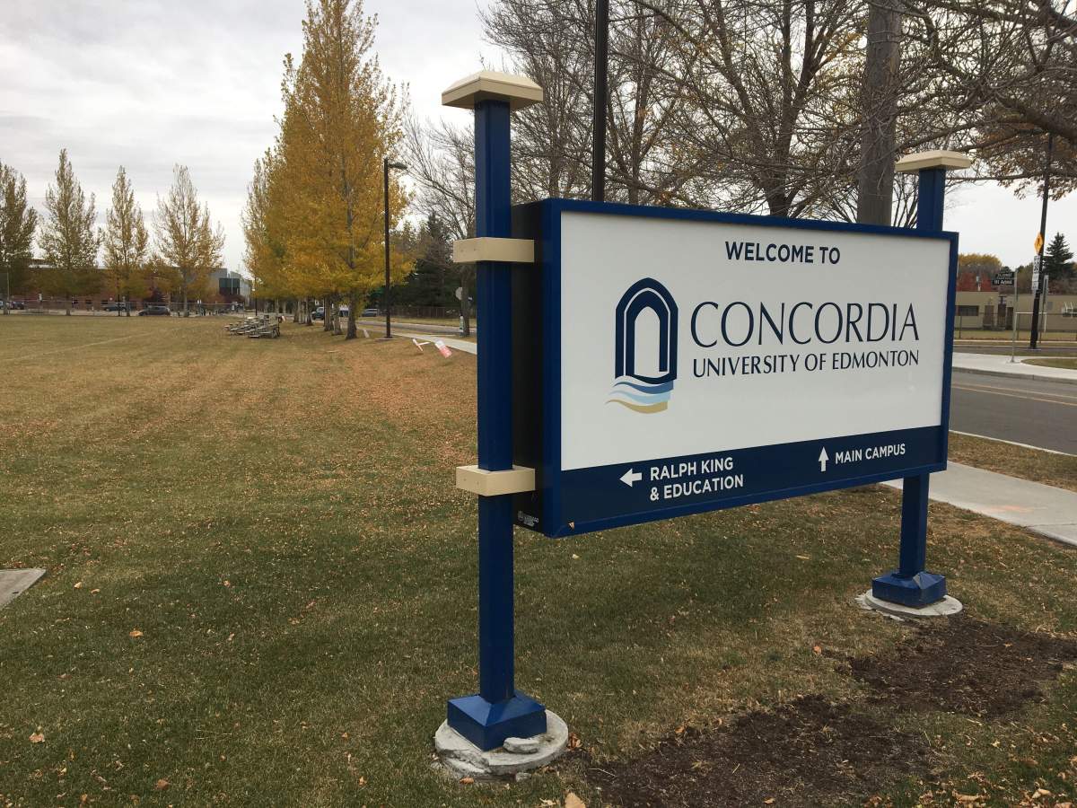 Concordia University of Edmonton pictured on Friday, Oct. 16, 2020.