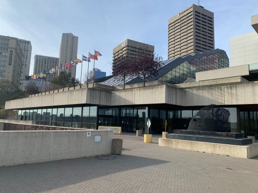 The Edmonton Convention Centre on Friday, October 9, 2020.