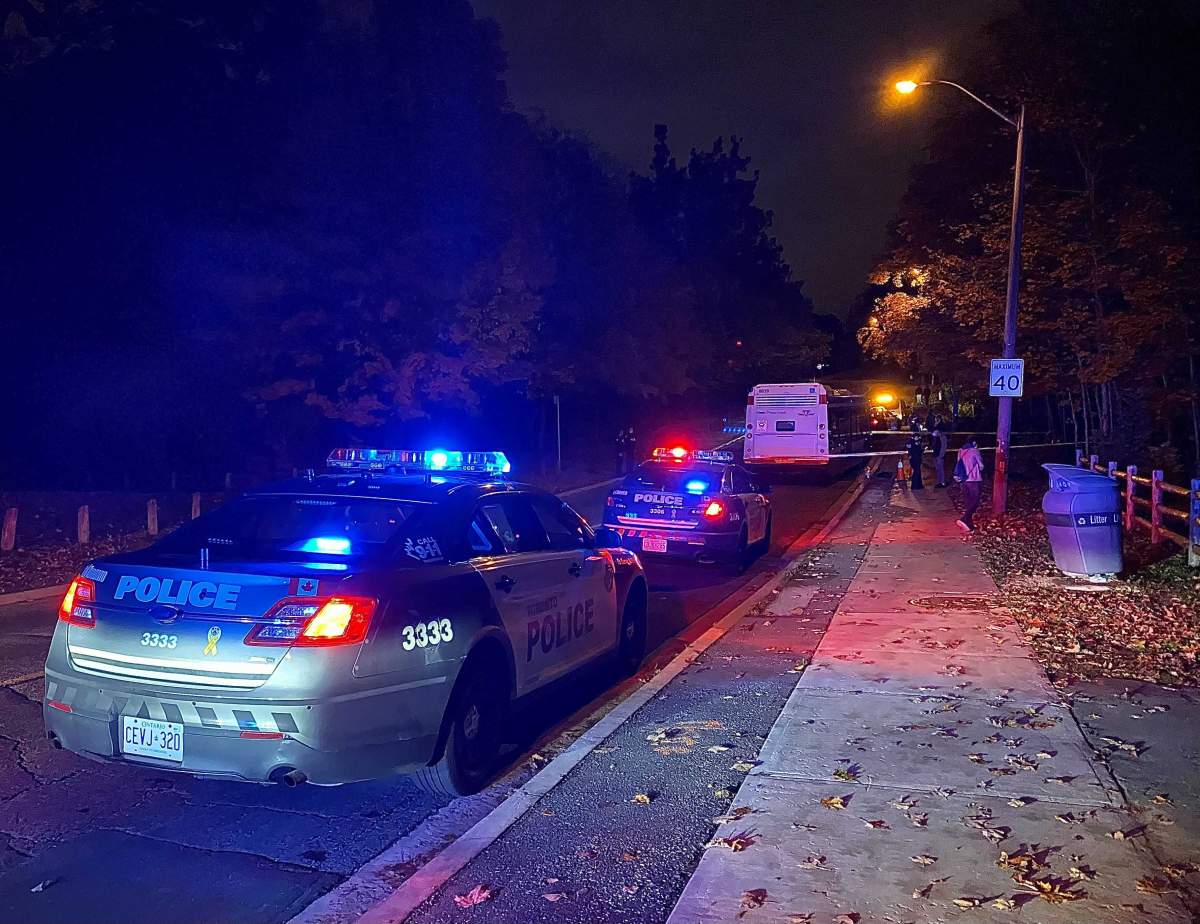 Police said they were called to the area of Valley Woods Road and Brookbanks Drive Tuesday evening.