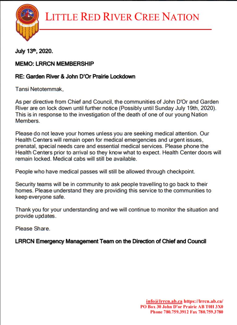 Little Red River Cree Nation