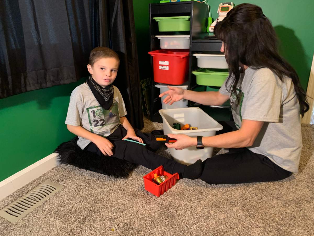 Lucas Michiel, 7, was diagnosed with Phelan McDermid Syndrome at 16 months old.