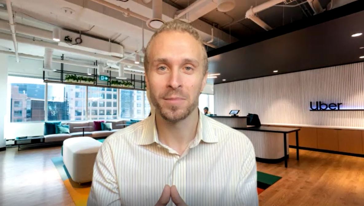 Matthew Price, general manager of Uber Canada, speaks to Global News on Thursday, Oct. 8, 2020.