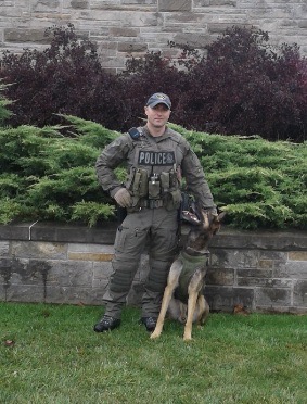 Countable Milan Matovski and Max, Essex County OPP