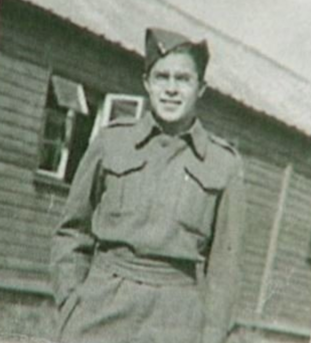 Murray Whetung of Curve Lake First Nation served during the Second World War.