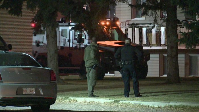 On Sunday evening, the EPS tactical unit was on scene and patrolling the area.