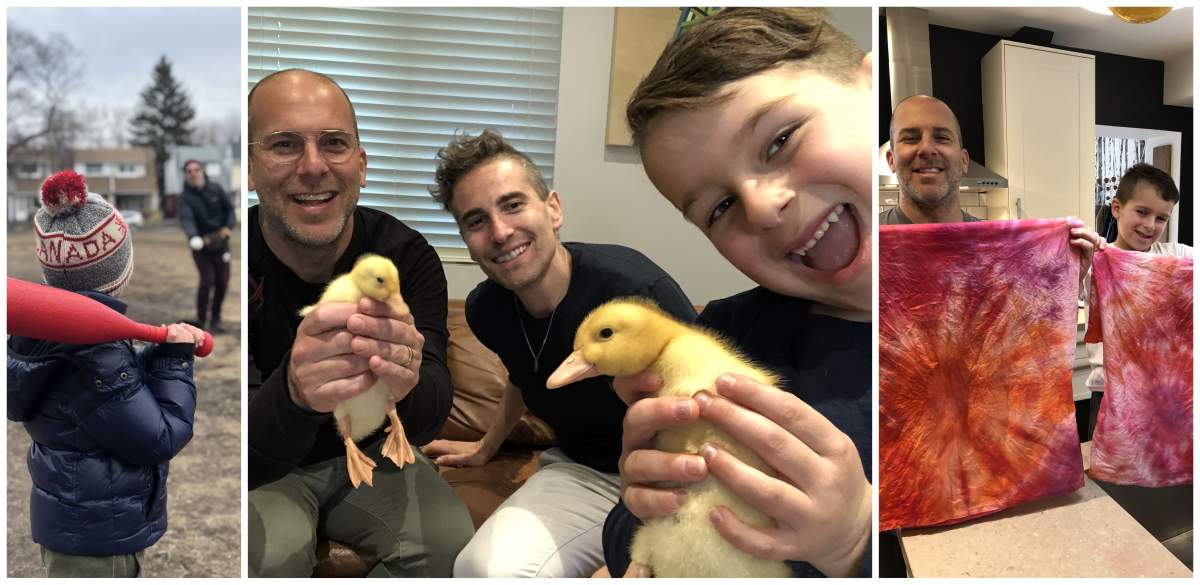 The Barone-Nelson family has made the most of its time at home discovering some new hobbies.