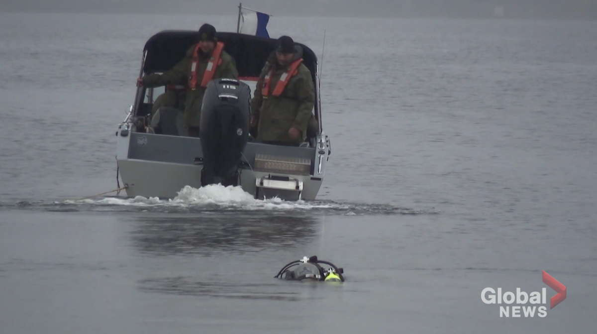 OPP divers search Chemong Lake on Wednesday, Oct. 21 after a boater went missing on Oct. 17.