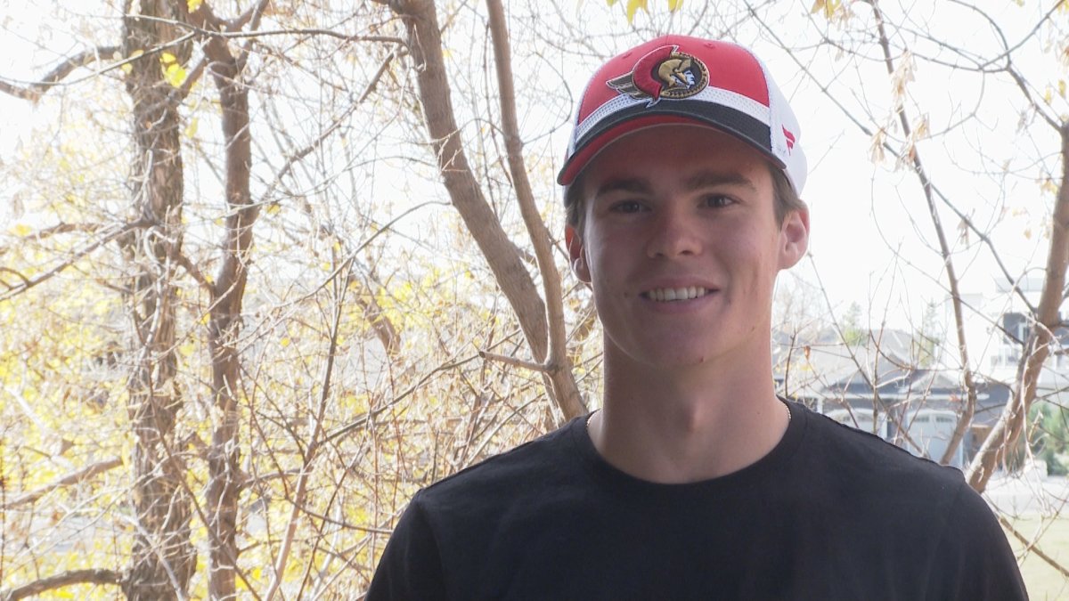 Lethbridge's Ridly Greig was drafted by the Ottawa Senators in the first round of the 2020 NHL Entry Draft. 