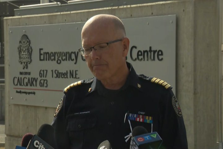 Tom Sampson, chief of Calgary Emergency Management Agency, retires