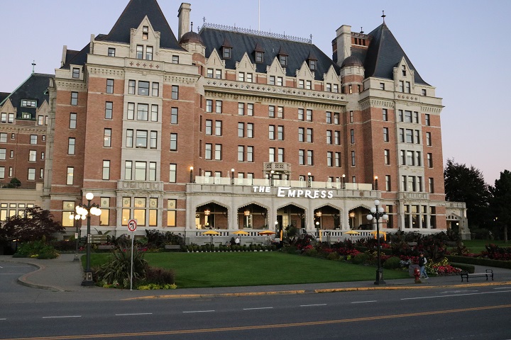 Victoria’s Empress Hotel.