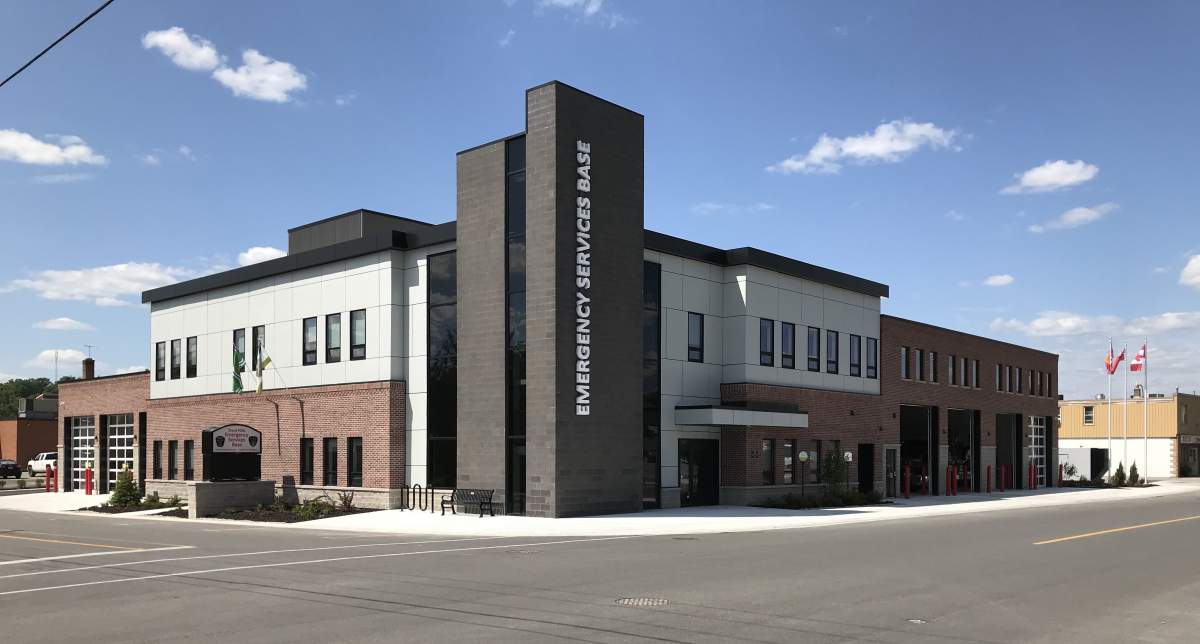 The new Trent Hills Emergency Services facility in Campbellford.