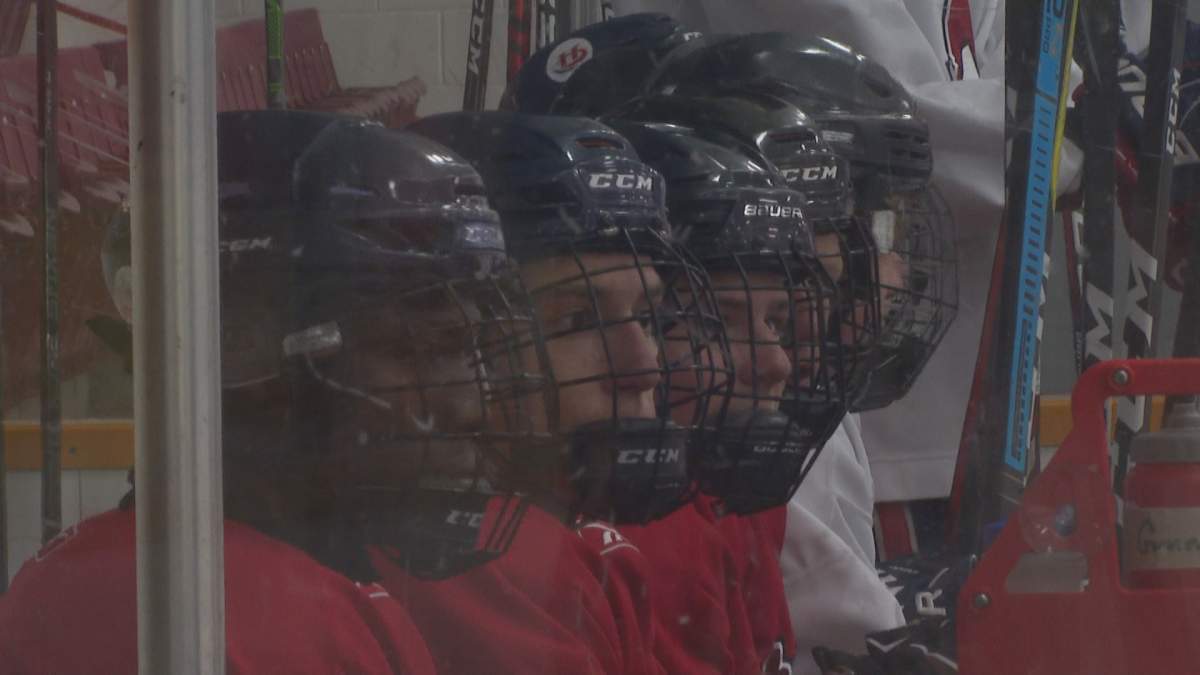 Players on the 2020-2021 Lethbridge U-18 AAA Hurricanes. 