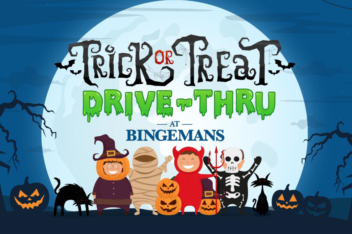 Bingemans is offering a special drive-thru opportunity for Halloween.
