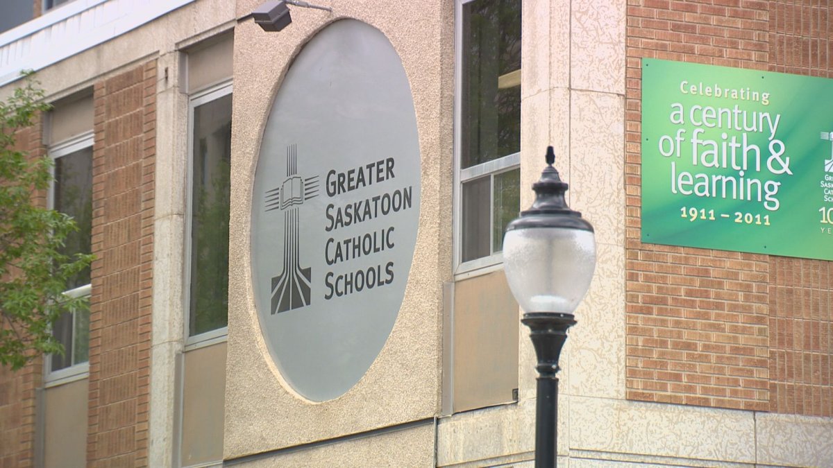 The Greater Saskatoon Catholic Schools addressed the backlash from an email that was leaked instructing teachers to keep kids away from a rainbow tent.