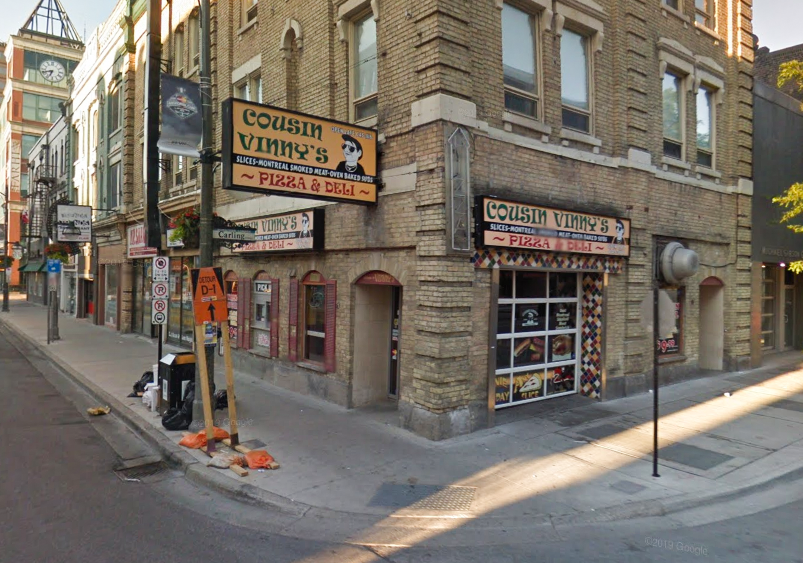 Cousin Vinny's at Richmond and Carling streets in downtown London in 2014.