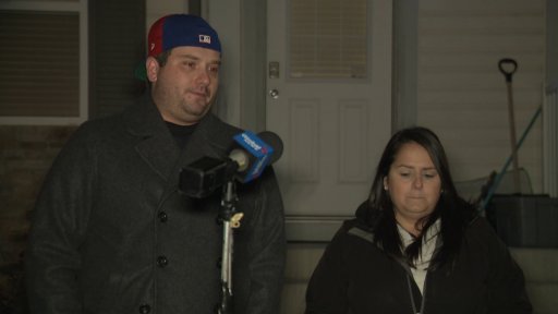 Ben Carrier and Maria Cristofaro, parents of one of five chileren left alone at a Calgary day home, are still processing the reality of what happened to their son.