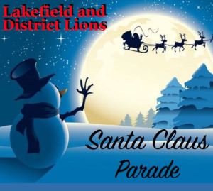 Lakefield and District Lions Club DRIVE-BY Santa Claus Parade - image