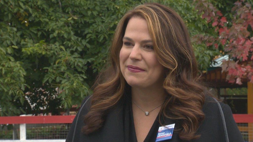 Renee Merrifield's campaign has confirmed  the Kelowna- Mission candidate met with someone last week who has since tested positive for COVID-19. 