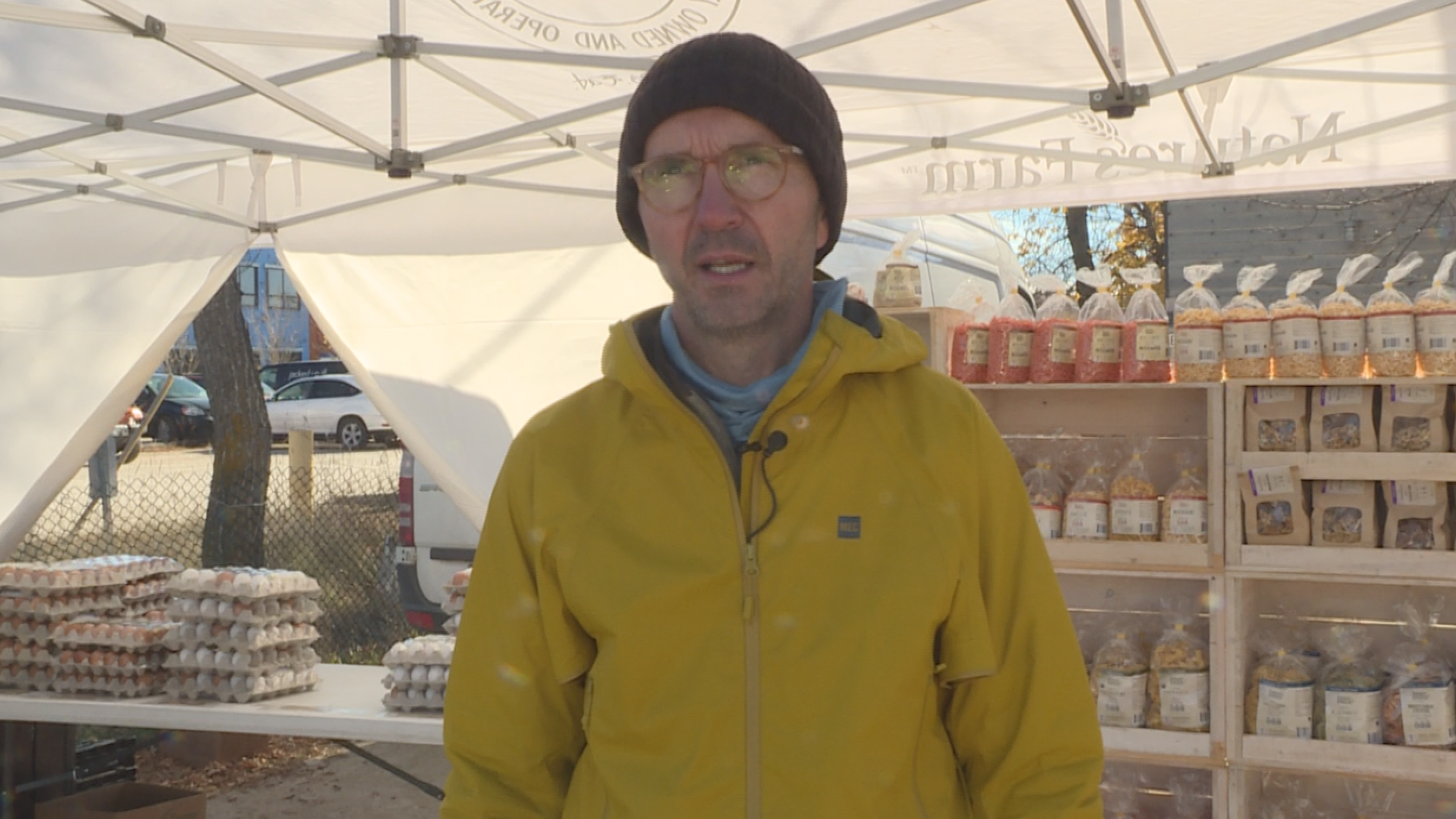 Hermann Grauer, a co-owner of Nature’s Farm.