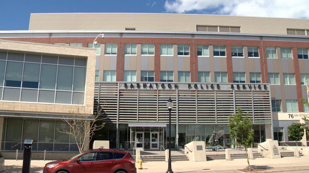 Saskatoon police says one of its officers, who tested COVID-19 positive, is in an administrative position and does not interact with the public in the course of their duties.