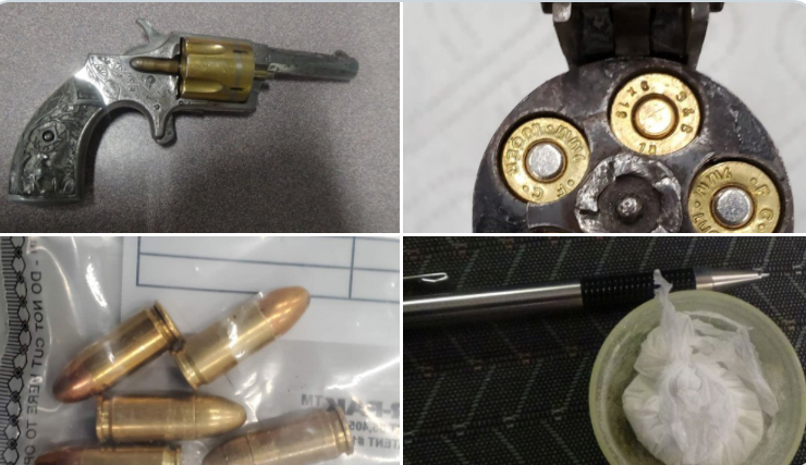 Waterloo Regional Police seized weapons and drugs while raiding homes in Kitchener and Cambridge on Wednesday.